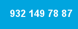 932 149 78 87